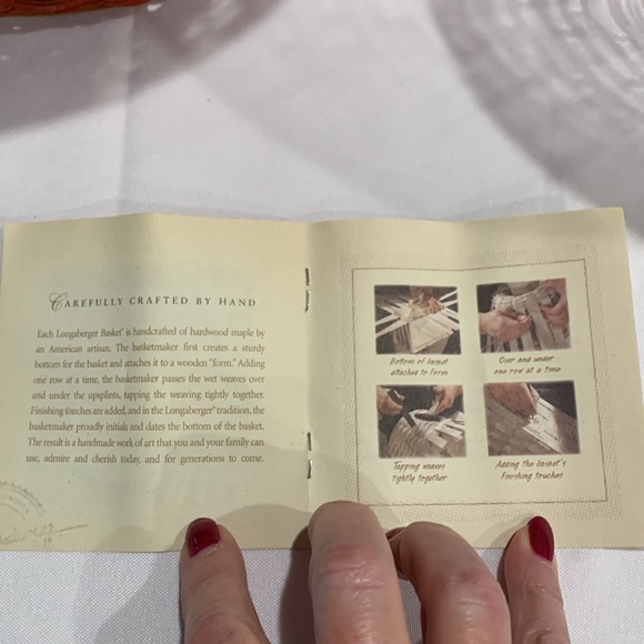 Longaberger Geranium Basket Set - Picture 13 of 16